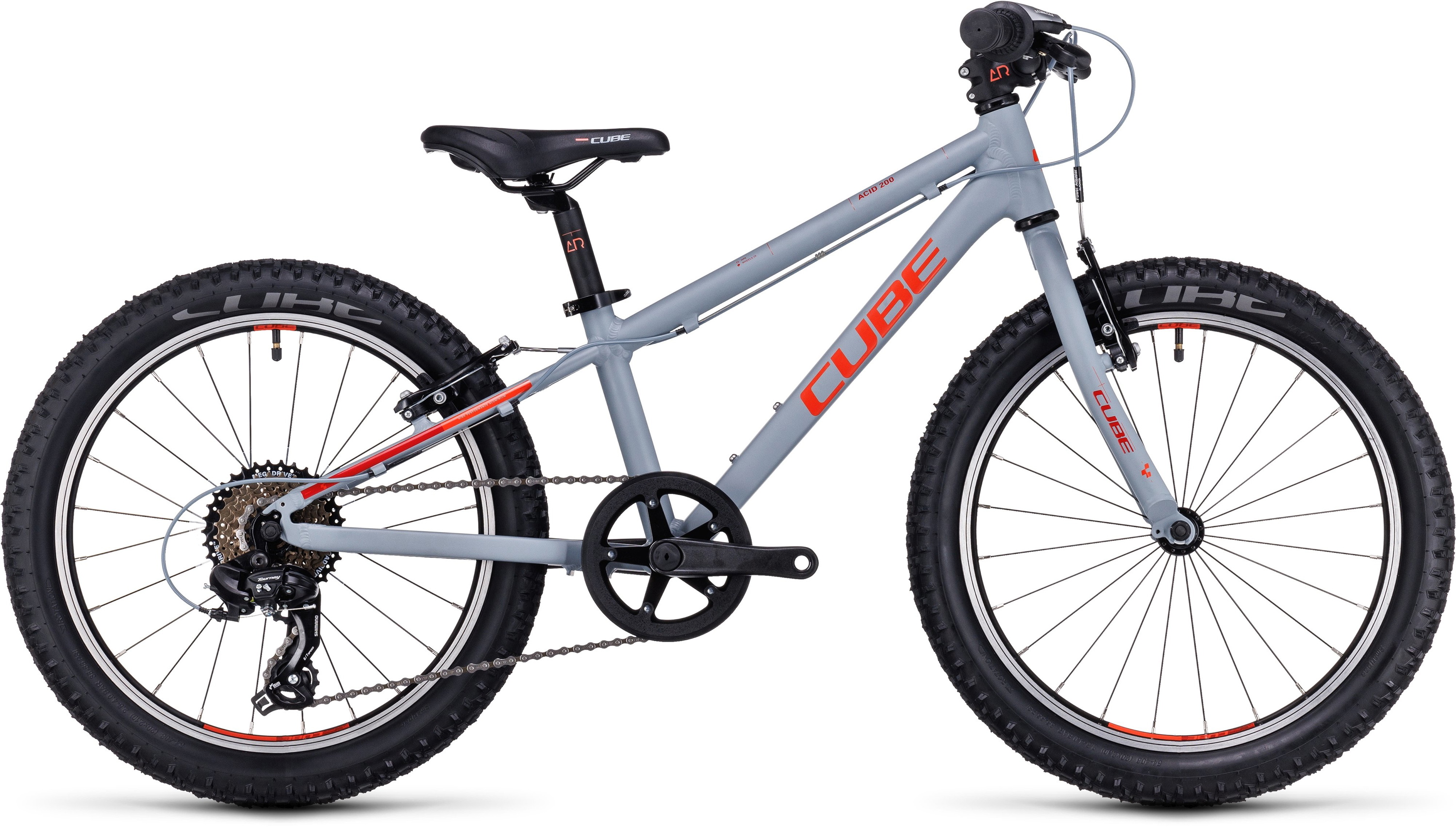 Cube Acid 200 20 X27 X27  7g Børnecykel Grå