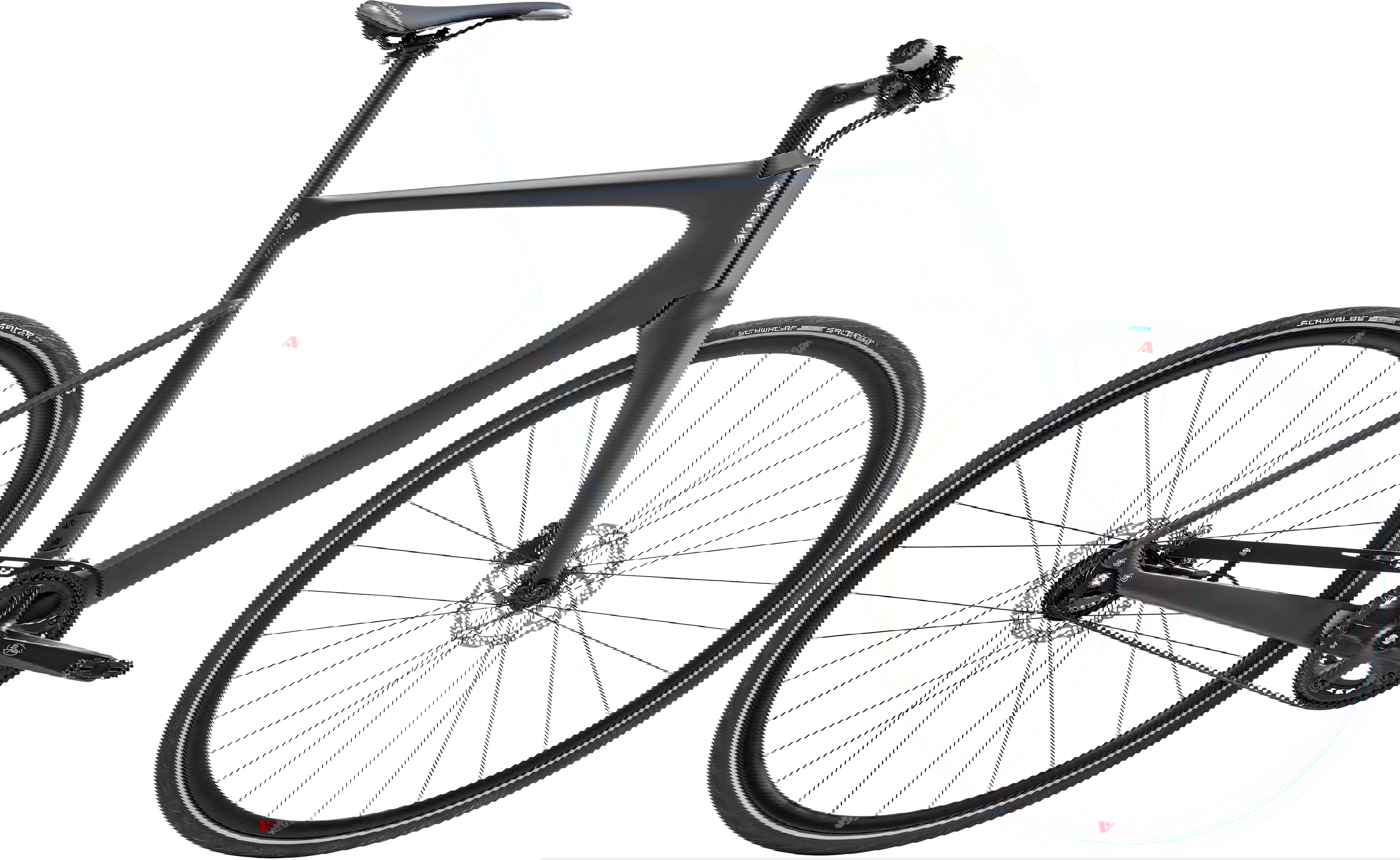 Avenue Empire Carbon Herre 11g Alfine Remtræk 2023 Sort